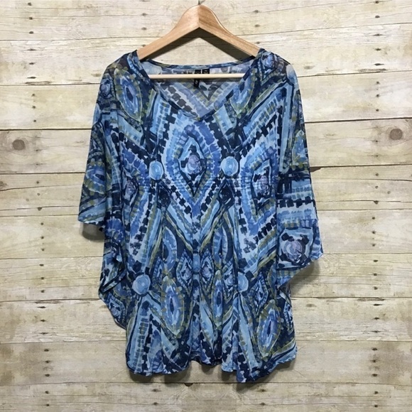 RELATIVITY batwing sleeve top & cami petite size XS - Picture 2 of 7